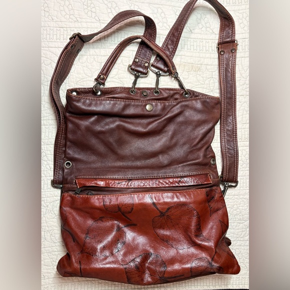 Convertible Leather Bag - Picture 1 of 9